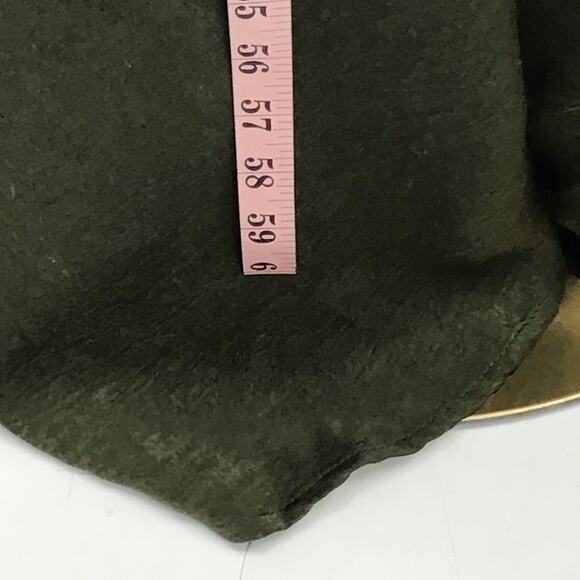 LULU'S SZ M Green Endless Elegance Surplice Neck Sleeveless Maxi Dress 0B1 *flaw - Picture 5 of 12